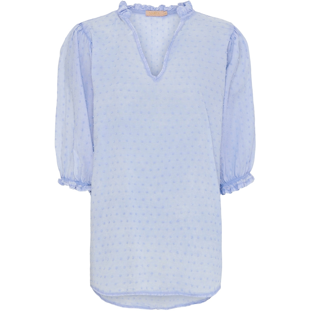 Dame Bluse 1471   Sky Blue fra Marta Du Chateau