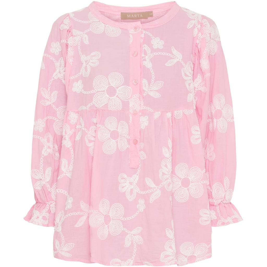 Dame Bluse Mdcanastasia 7005   Pink95 fra Marta Du Chateau