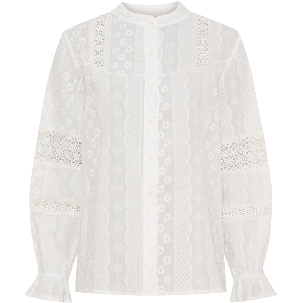 Dame Bluse Mdcazelie 258009   White fra Marta Du Chateau