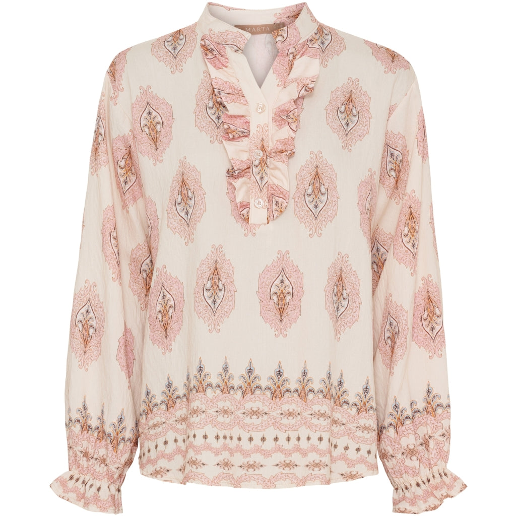 Dame Bluse Mdcjoceline 5891   Rosa V4160pi fra Marta Du Chateau