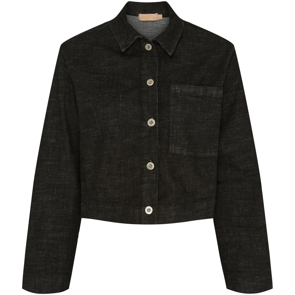 Dame Jakke Mdcirena 86613   Black fra Marta Du Chateau