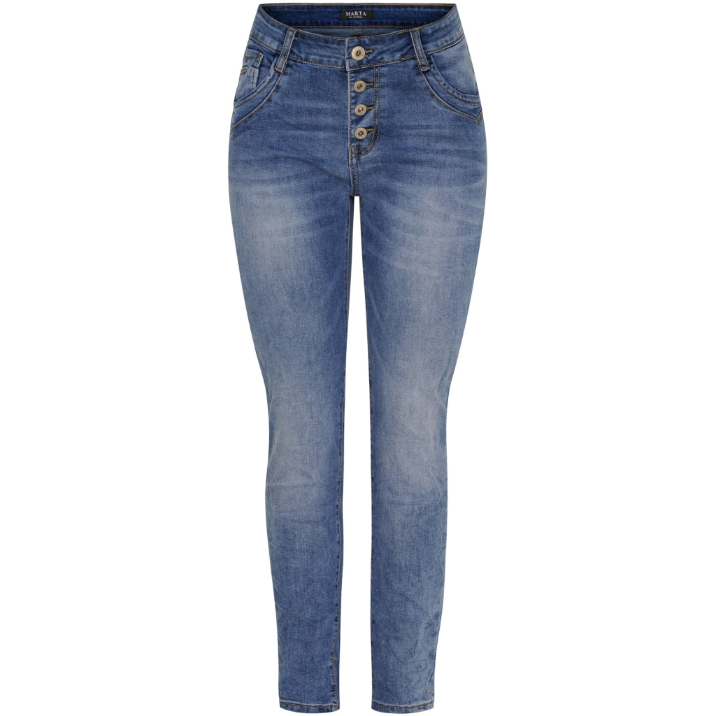 Dame Jeans Mdcsolene Mdc202 2261 Blue Denim fra Marta Du Chateau