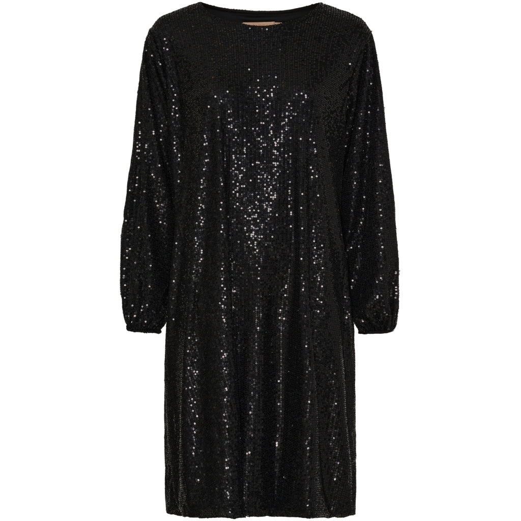 Dame Kjole Mdcbeline 6607   Black Solid fra Marta Du Chateau