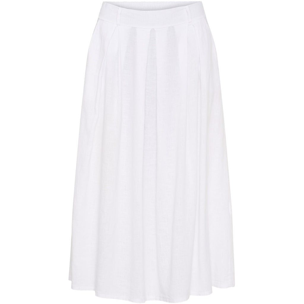 Dame Nederdel Mdcleona 257029 Optical White fra Marta Du Chateau