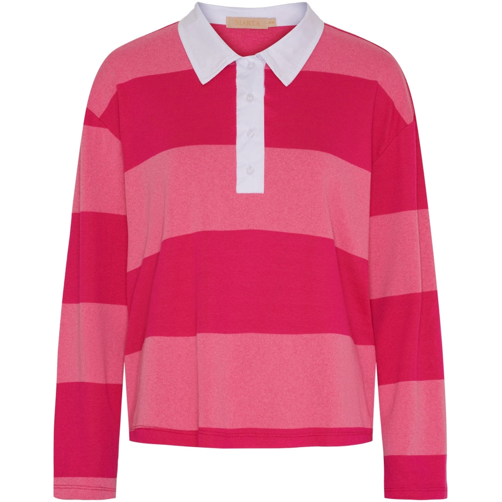 Dame Polo Mdcaxelle 38910 L   Fuxia Pink fra Marta Du Chateau