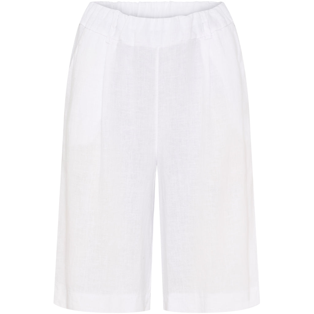 Dame Shorts Mdcjessica 62733   Optical White fra Marta Du Chateau