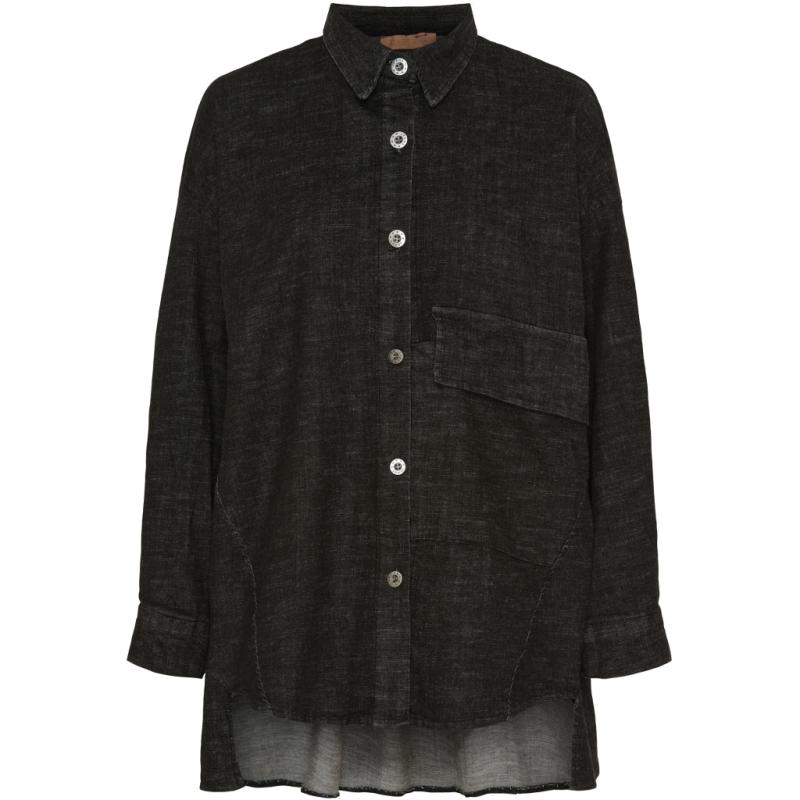 Dame Skjorte Mdcagate 86225   Black fra Marta Du Chateau