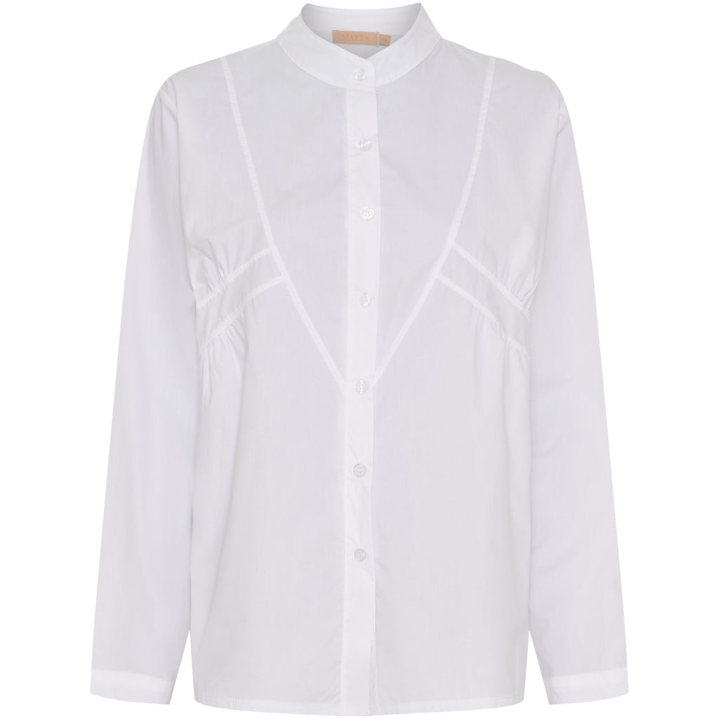 Dame Skjorte Mdcbenedicte 258011   White fra Marta Du Chateau