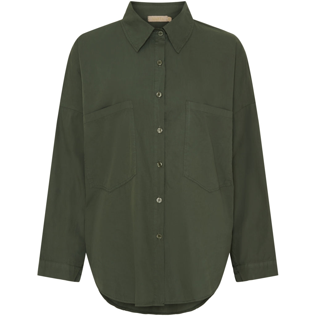 Dame Skjorte Mdccecile 85530   Military3089 fra Marta Du Chateau