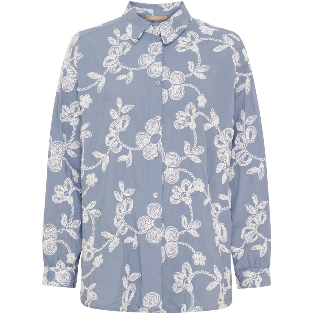 Dame Skjorte Mdcdiana 7070 Jeans410 fra Marta Du Chateau