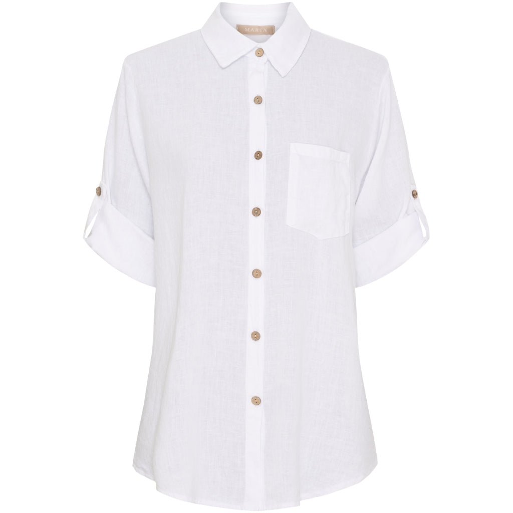 Dame Skjorte Mdckiara 258354 Optical White fra Marta Du Chateau