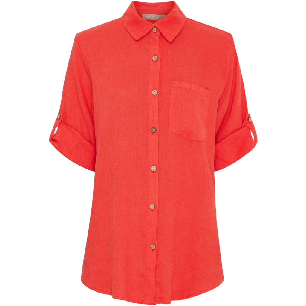 Dame Skjorte Mdckiara 258354   Red5604 fra Marta Du Chateau