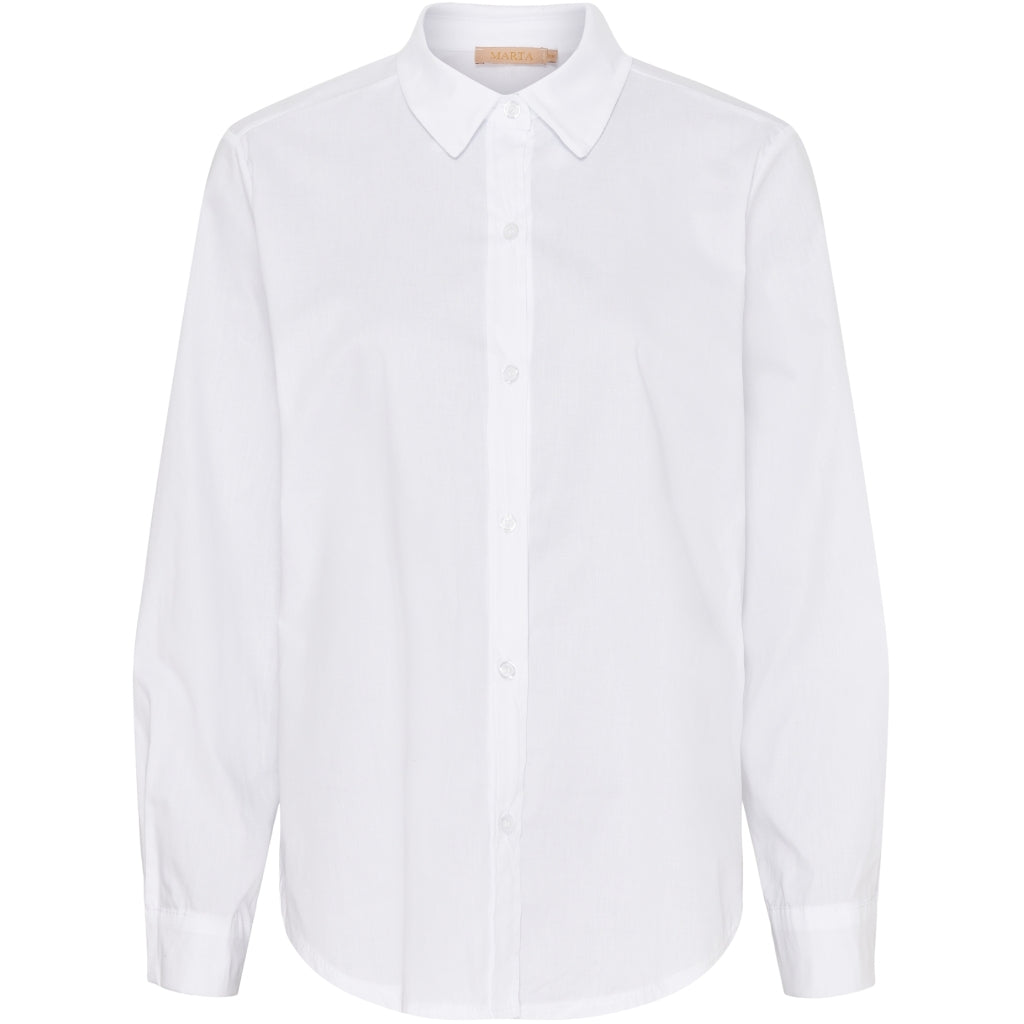 Dame Skjorte Mdcnicoline 85700   White fra Marta Du Chateau