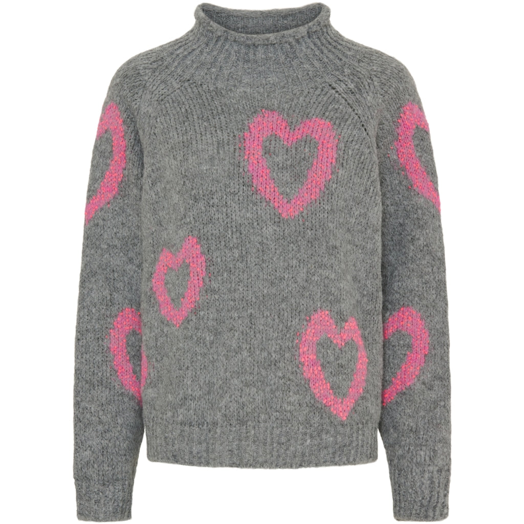Dame Strik Mdccosette 24561 Grigio Fuxia fra Marta Du Chateau
