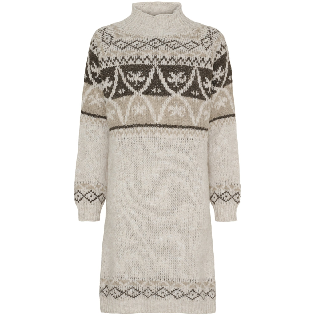 Dame Strikkjole Mdcjocelyne 24840   Calce Fango Beige fra Marta Du Chateau