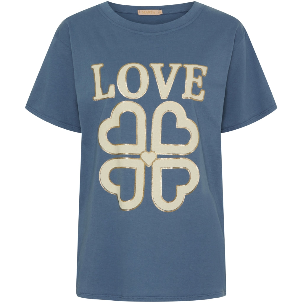 Dame Tee Mdcinge .0532 Denim Love fra Marta Du Chateau