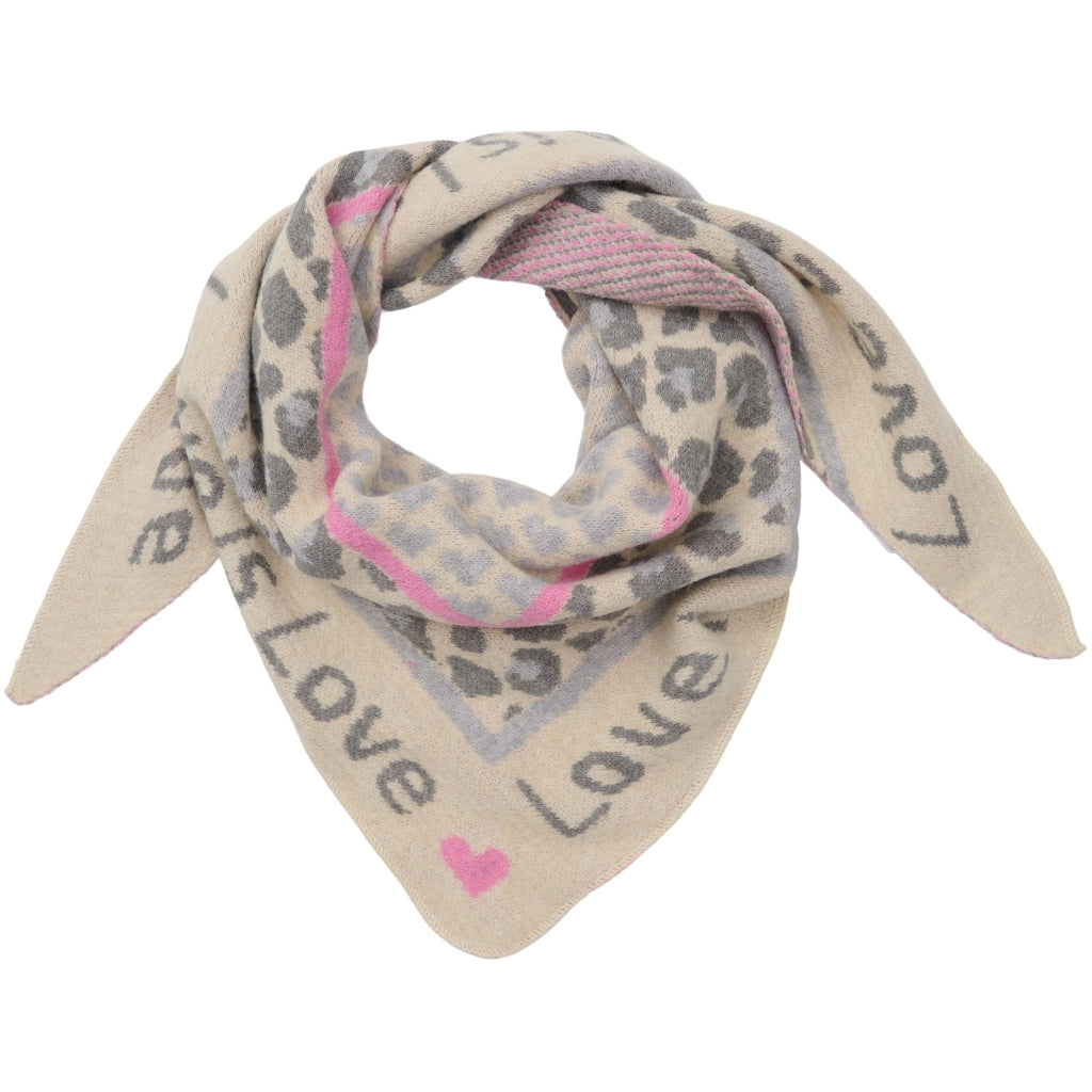 Dame Tørklæde Mdcclio 0746   Grey Pink fra Marta Du Chateau
