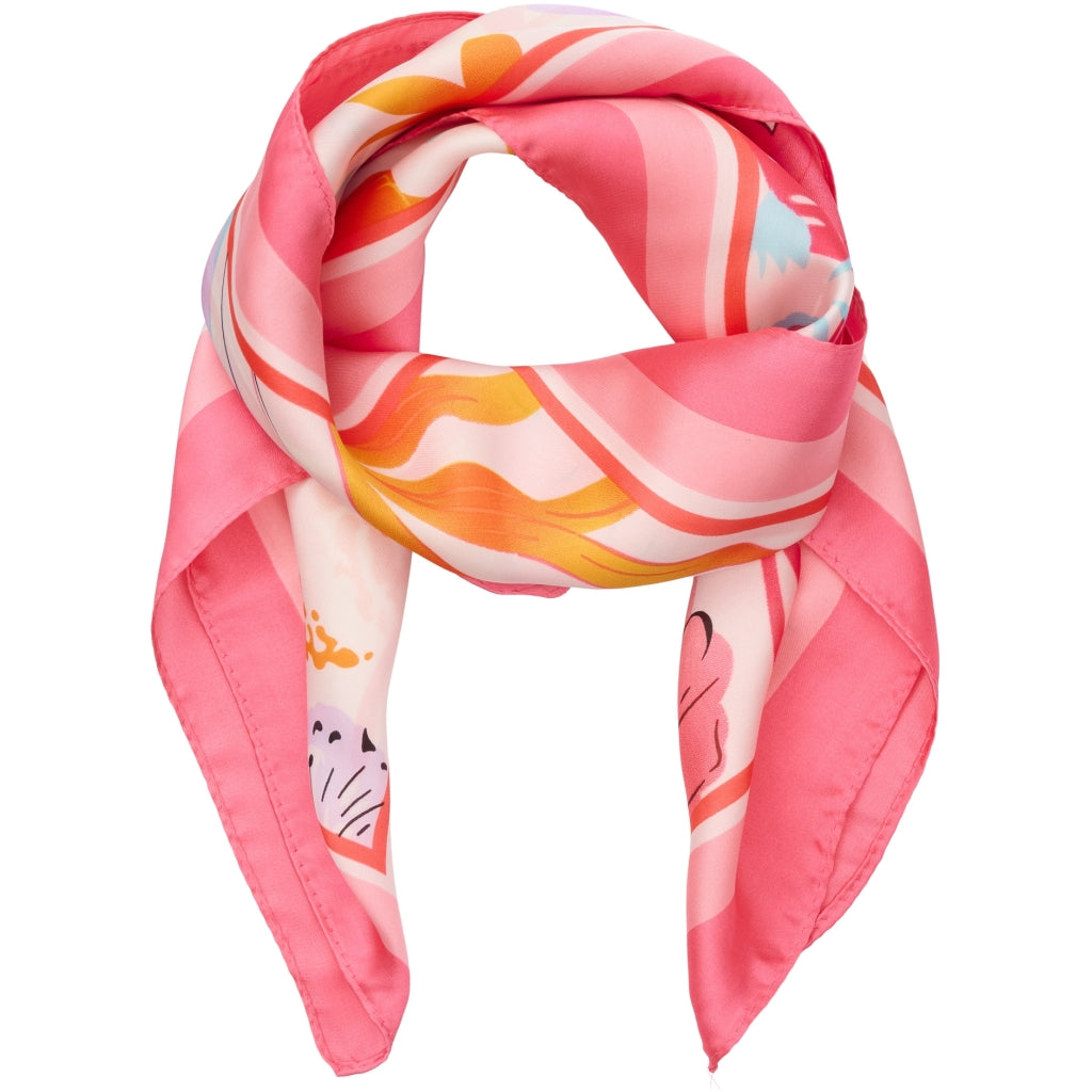 Dame Tørklæde Mdceliane Fa Scarf   Pink60124 fra Marta Du Chateau