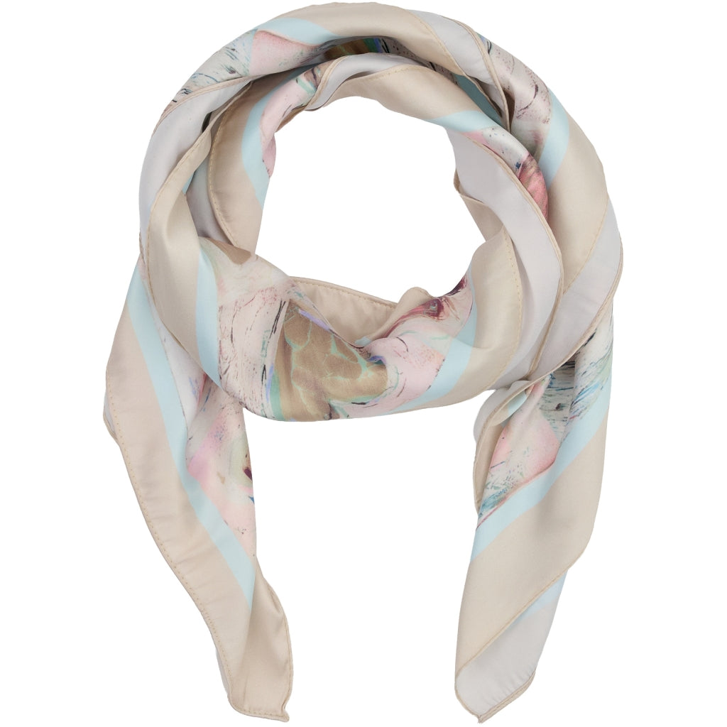 Dame Tørklæde Mdcjuline Fa1 Scarf   Beige85 fra Marta Du Chateau