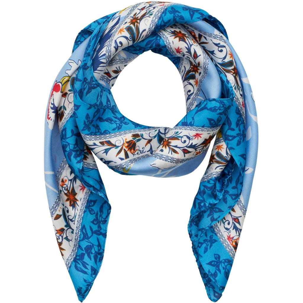 Dame Tørklæde Mdcjuline Fa1 Scarf   Blue96 fra Marta Du Chateau