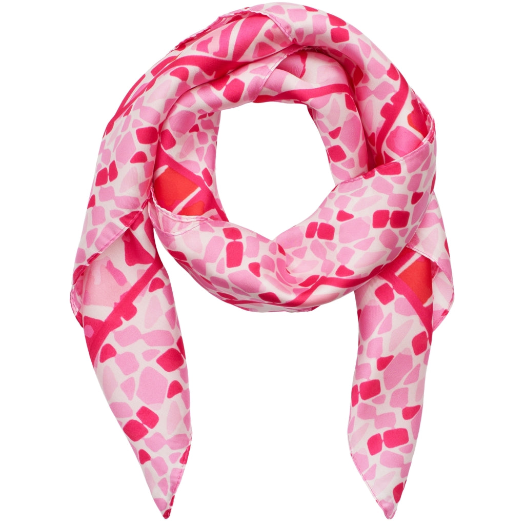 Dame Tørklæde Mdcjuline Fa1 Scarf   Fuxia18 fra Marta Du Chateau