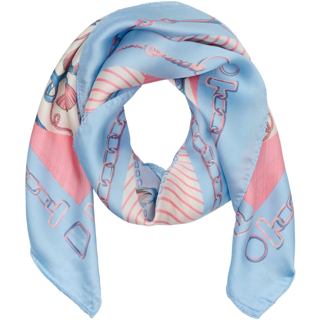 Dame Tørklæde Mdcjuline Fa1 Scarf Lightblue175 fra Marta Du Chateau