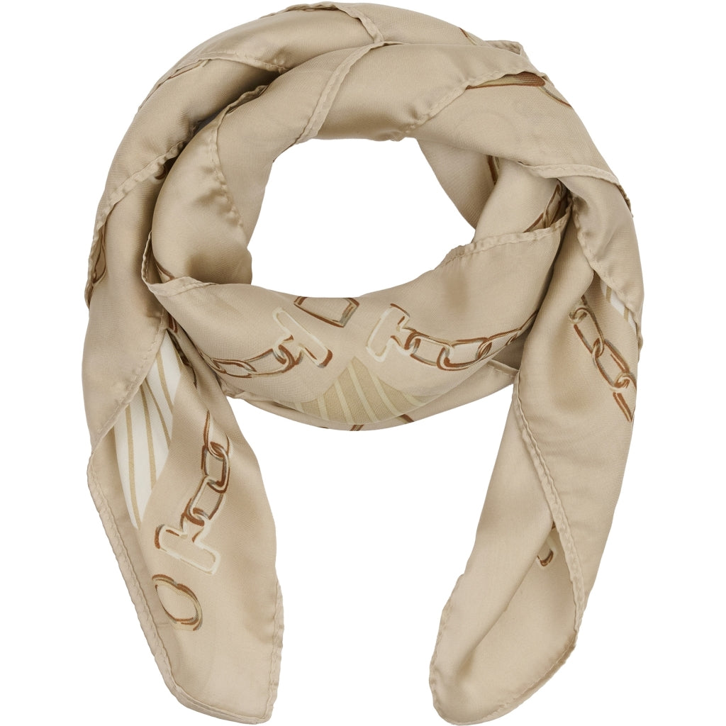 Dame Tørklæde Mdcjuline Fa1 Scarf   Lighttaupe175 fra Marta Du Chateau