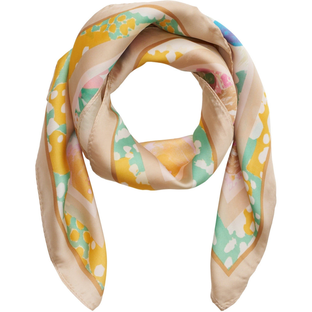 Dame Tørklæde Mdcjuline Fa1 Scarf Taupe05 fra Marta Du Chateau