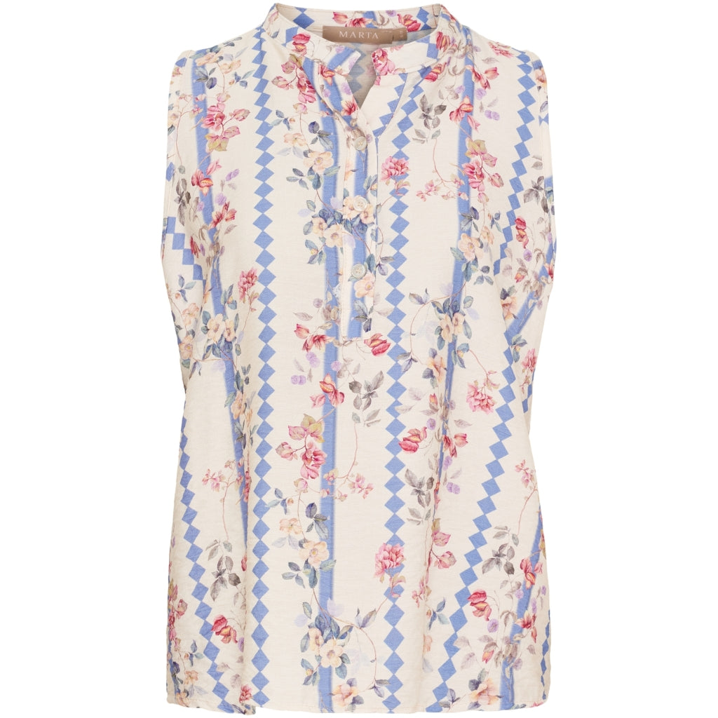 Dame Top Mdccatalina 6993 Jeans2319tps fra Marta Du Chateau