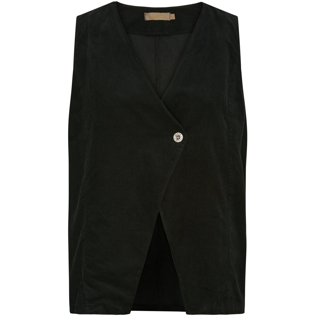 Dame Vest Mdchortense 86188   Black  fra Marta Du Chateau