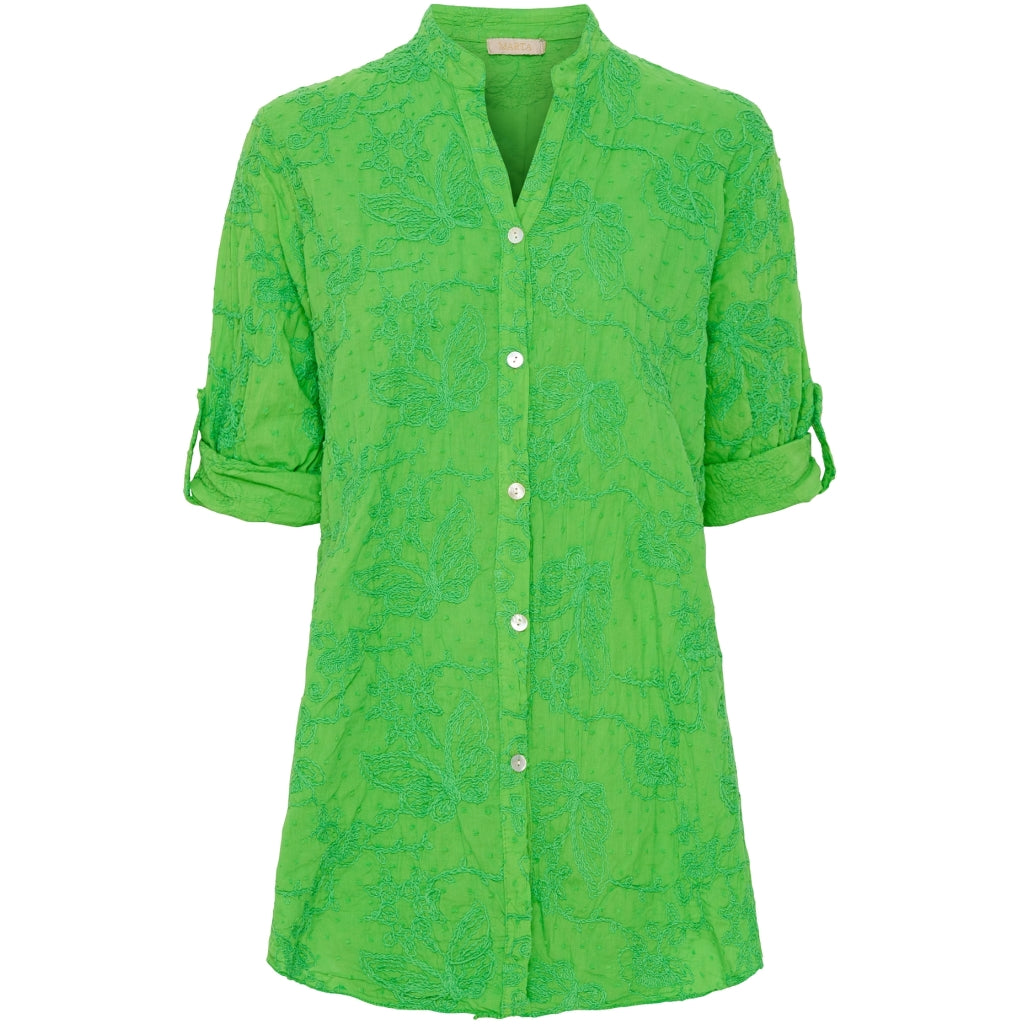 Skjorte 2699   Bottega Green fra Marta Du Chateau