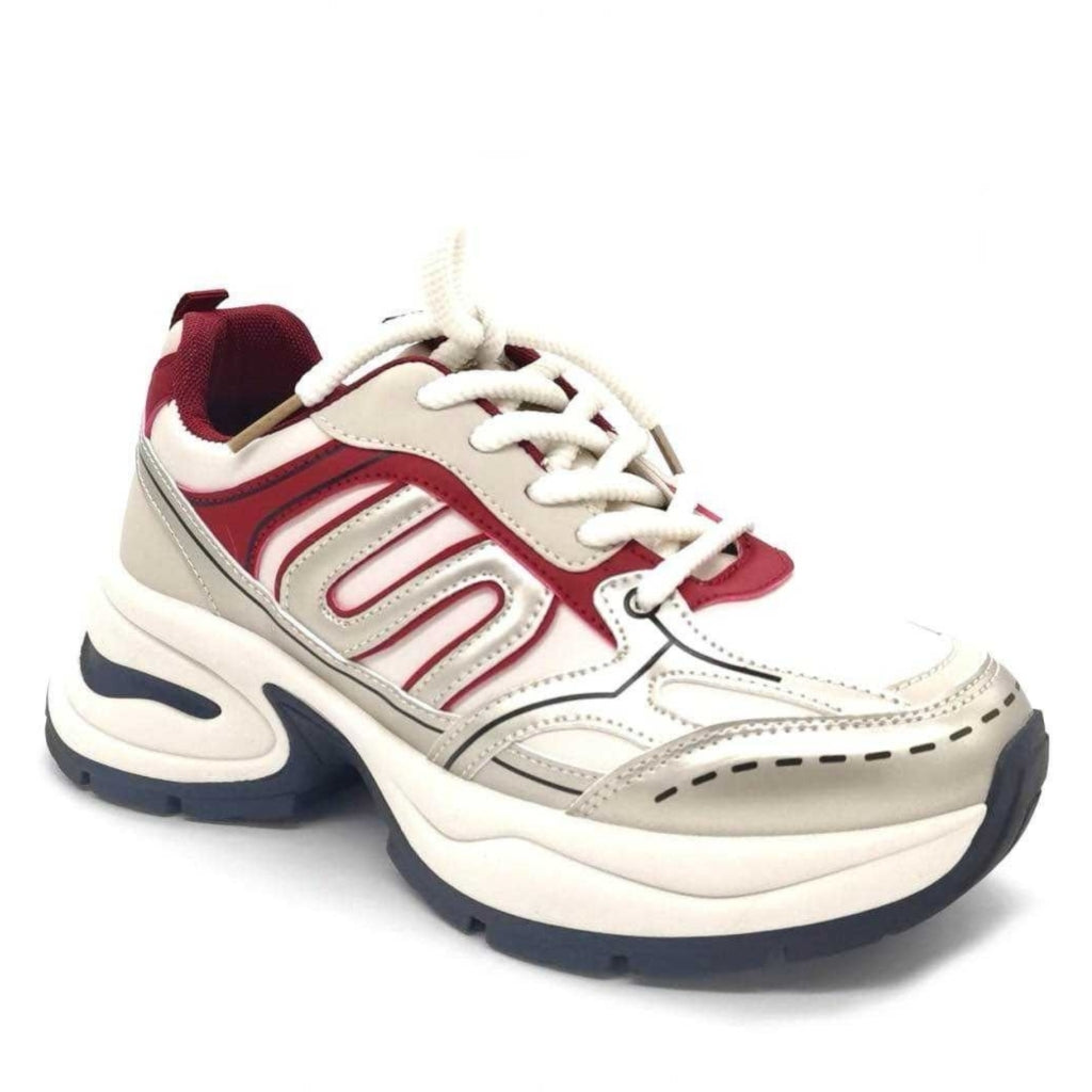 Martina Dame Sneakers A 103   Gold fra Shoes
