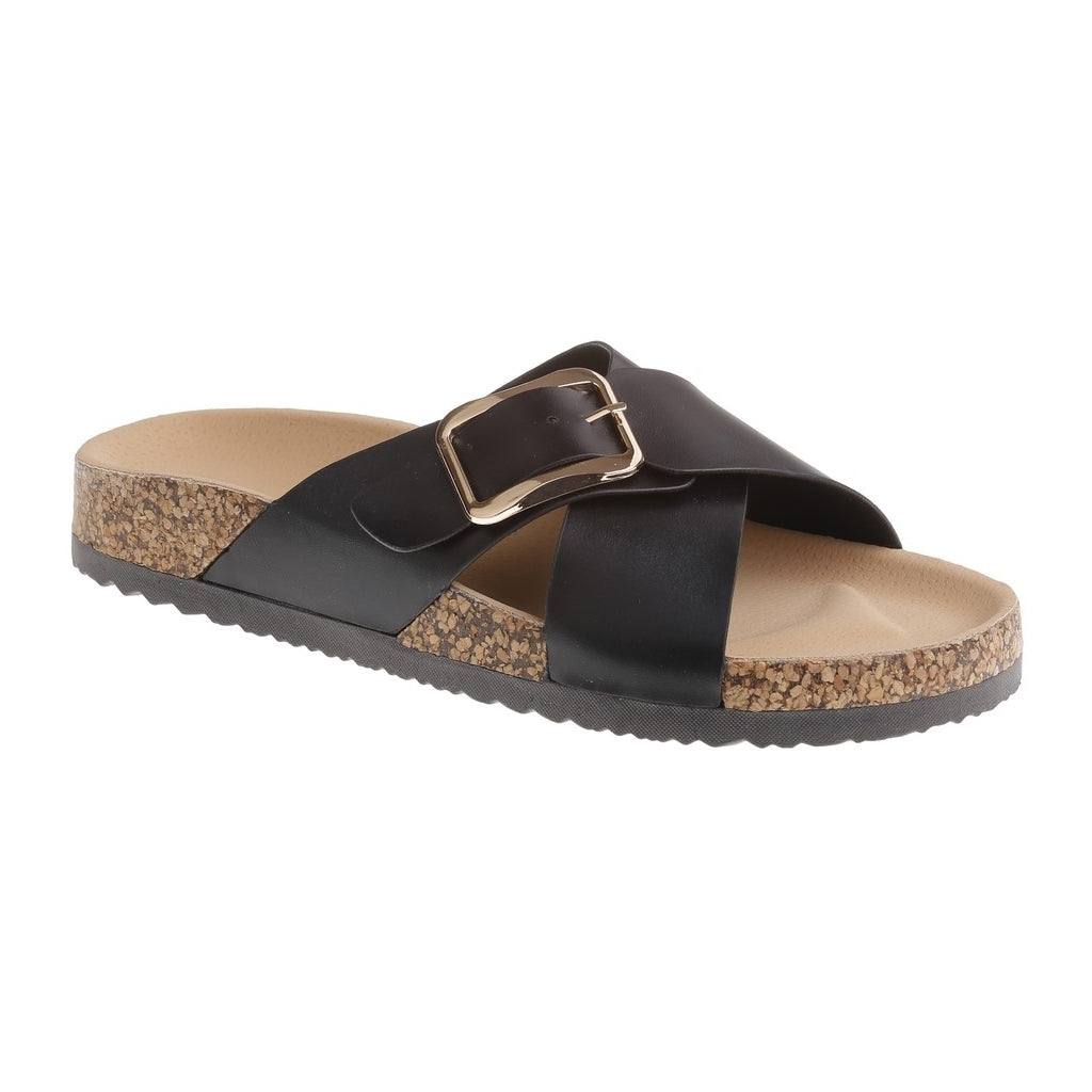 Mia Dame Sandal 2106   Black fra Shoes