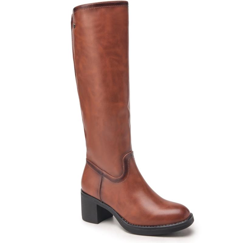 Michele Dame Støvler 3017   Camel fra Shoes