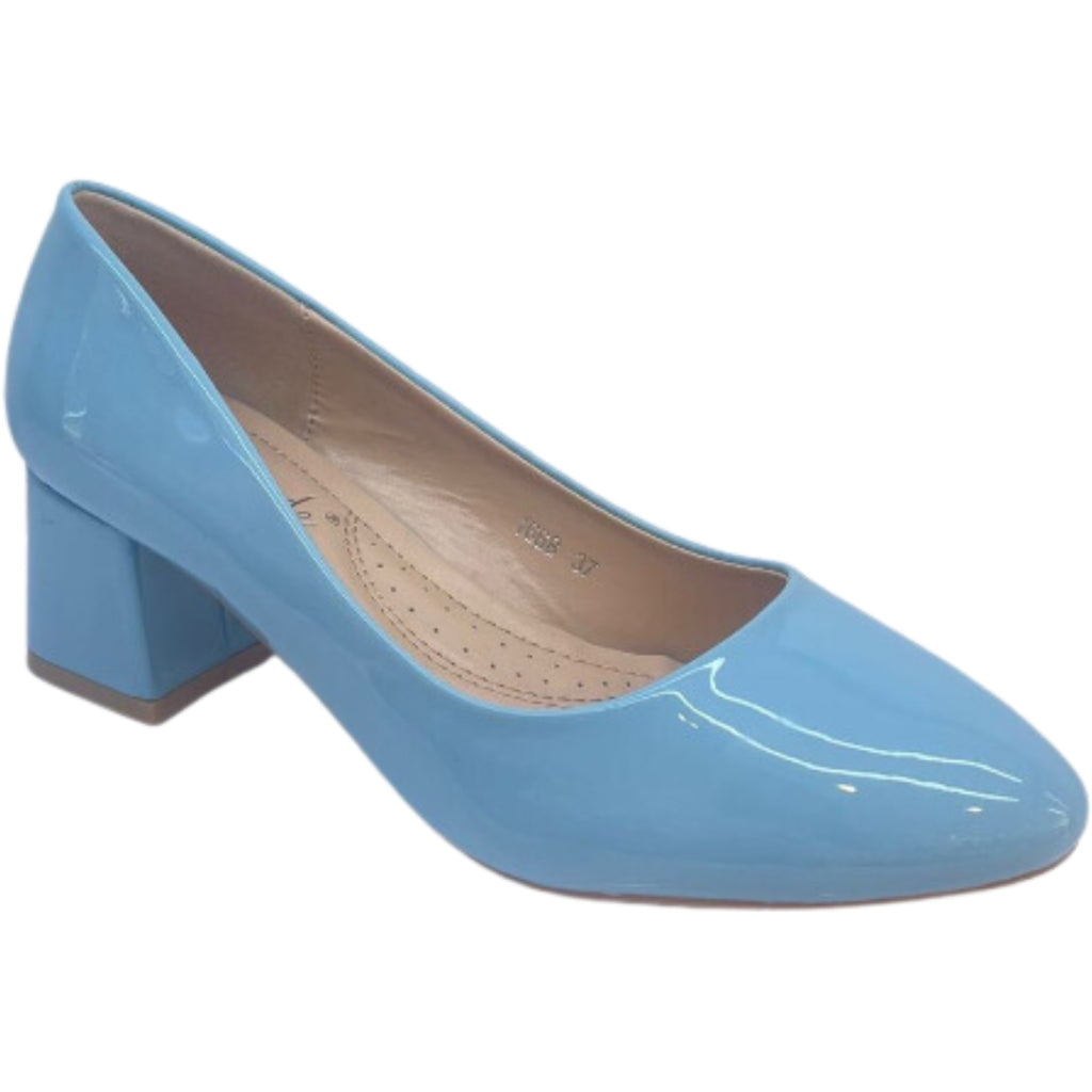 Monique Dame Sko 1668   Blue fra Shoes