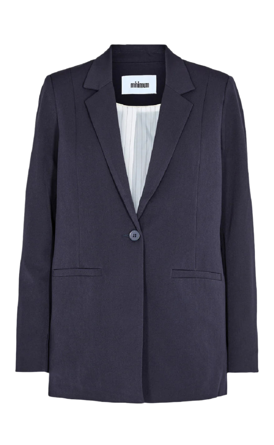 Blazer   Tara   Navy Blazer fra Moves
