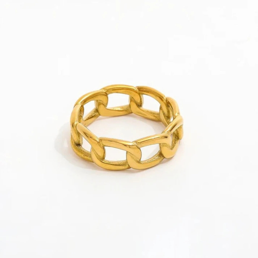 Panser Dainty Ring 18k Guldbelag R068   Guld fra Muun Studios