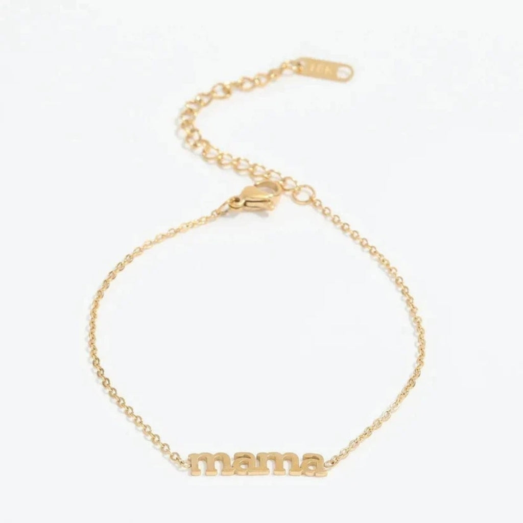 Mama Armbånd 18k Guldbelagt A030   Guld fra Muun Studios