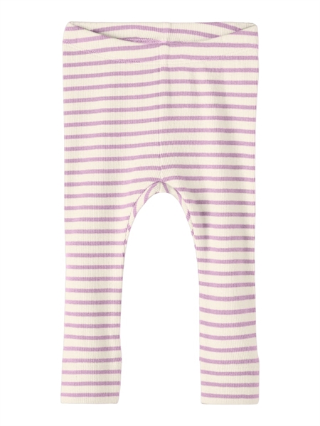 Modal Rib Leggings Bani Winsome Orchid fra Name It