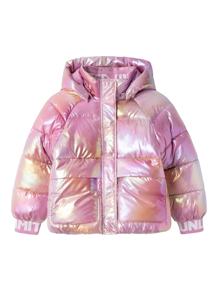 Puffer Jakke Malan Moonlite Mauve fra Name It