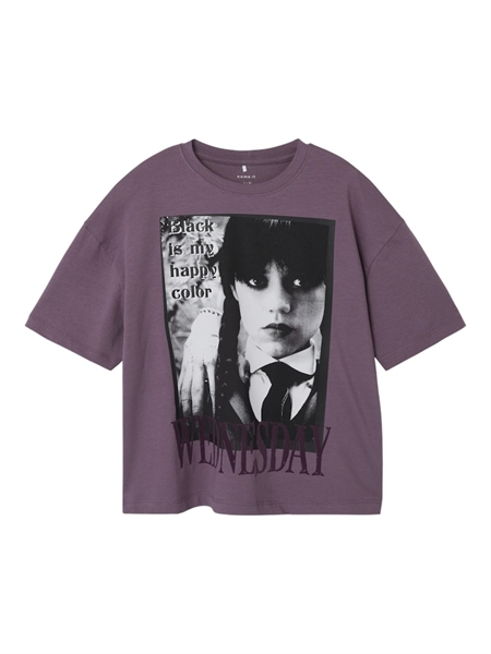 Wednesday T Shirt Adma Arctic Dusk fra Name It