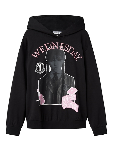 Wednesday Sweatshirt Ada Black fra Name It