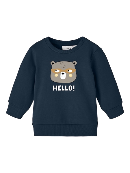 Sweatshirt Vonne Dark Sapphire fra Name It