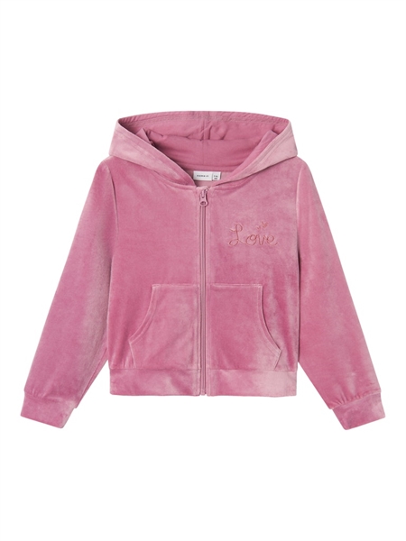 Velour Cardigan Ragna Mauve Orchid fra Name It