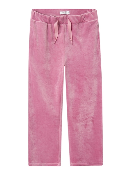 Velour Bukser Ragna Mauve Orchid fra Name It