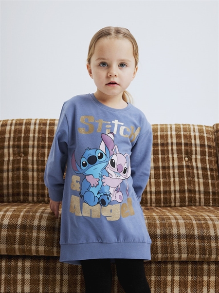 Stitch Sweat Kjole Nyra Wild Wind fra Name It