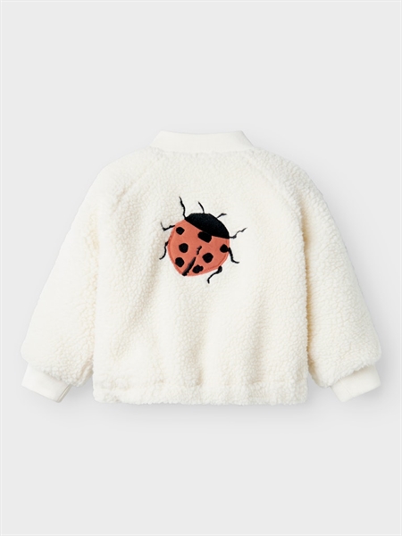 Lajo Bomber Jakke Ladybug Coconut Milk fra Lil Atelier