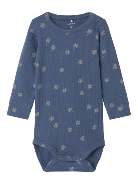 Langærmet Body Noellus Vintage Indigo fra Name It