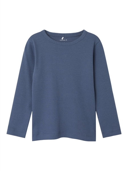 Langærmet Bluse Noe Vintage Indigo fra Name It