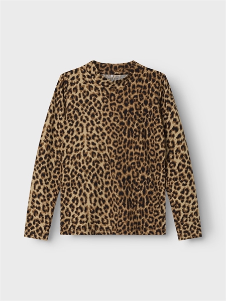 Langærmet Leo Bluse Nuni Black fra Name It